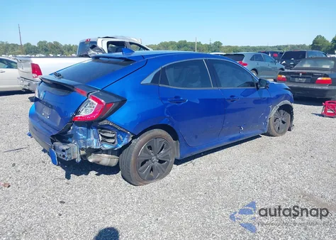 2018 Honda Civic Ex from USA, damaged, VIN SHHFK7H54JU419824